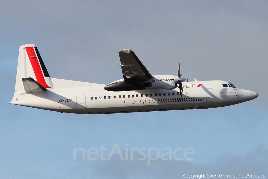 CityJet Fokker 50 (OO-VLN) | Photo 11730