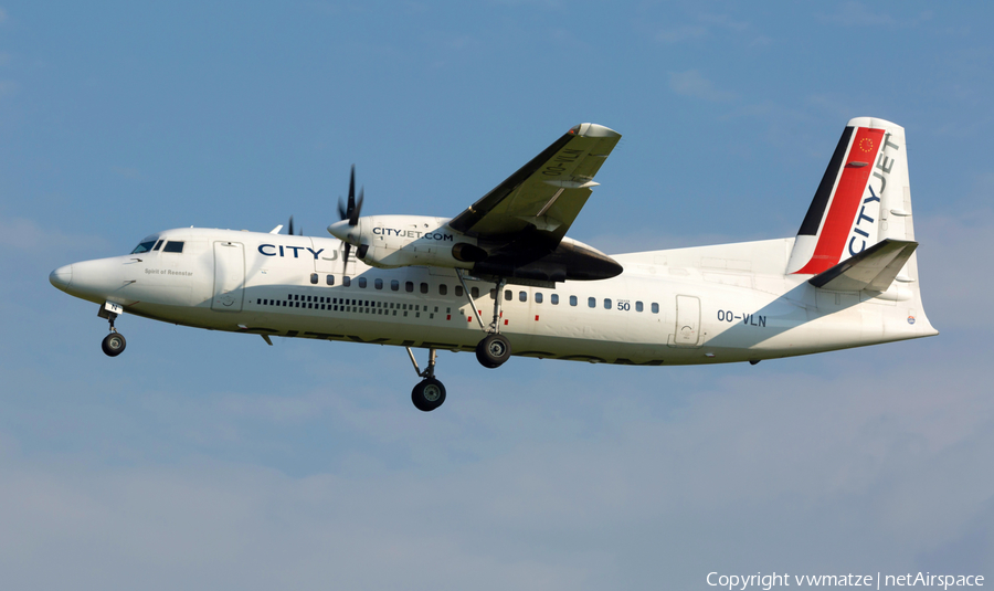 CityJet Fokker 50 (OO-VLN) | Photo 197170