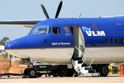 VLM Airlines Fokker 50 (OO-VLN) at  Faro - International, Portugal