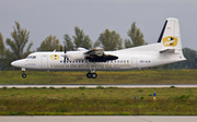 VLM Airlines Fokker 50 (OO-VLN) at  Leipzig/Halle - Schkeuditz, Germany