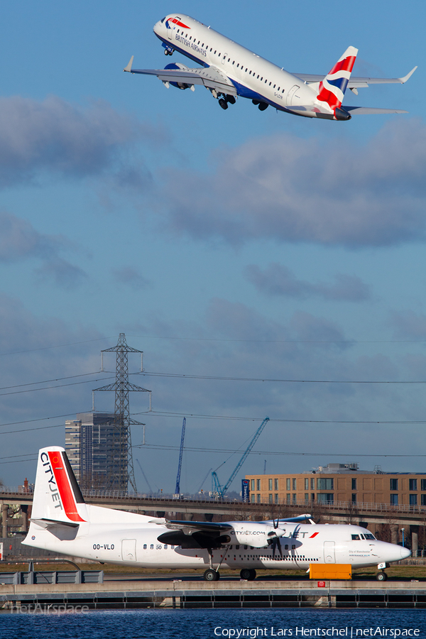 CityJet Fokker 50 (OO-VLO) | Photo 418942