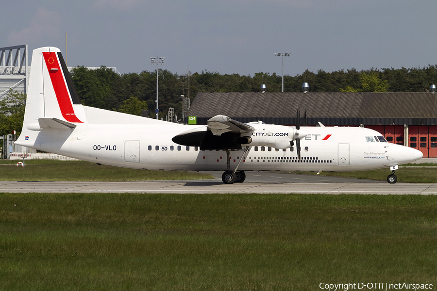 CityJet Fokker 50 (OO-VLO) | Photo 290439