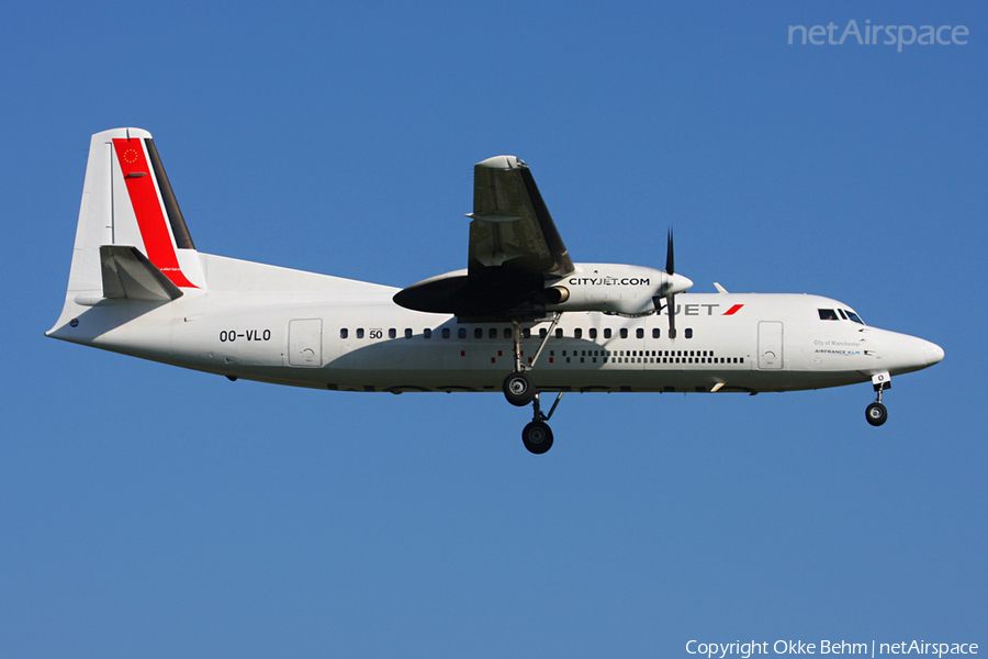 CityJet Fokker 50 (OO-VLO) | Photo 58150
