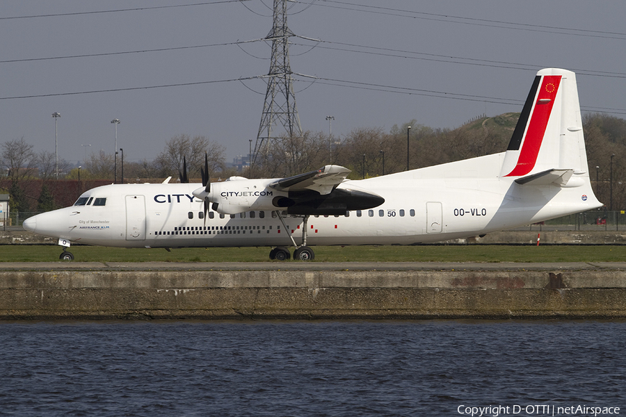 CityJet Fokker 50 (OO-VLO) | Photo 288340