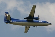 VLM Airlines Fokker 50 (OO-VLO) at  Luxembourg - Findel, Luxembourg