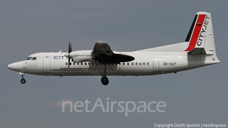 CityJet Fokker 50 (OO-VLP) | Photo 218694