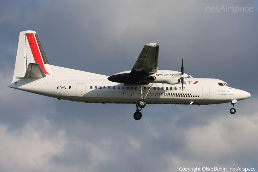 CityJet Fokker 50 (OO-VLP) | Photo 38682