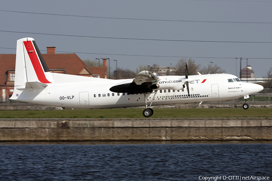 CityJet Fokker 50 (OO-VLP) | Photo 288341