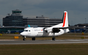 CityJet Fokker 50 (OO-VLP) at  Manchester - International (Ringway), United Kingdom