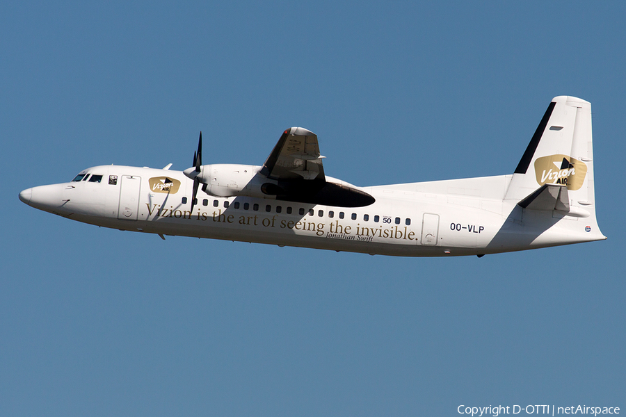 Vizion Air Fokker 50 (OO-VLP) | Photo 502733