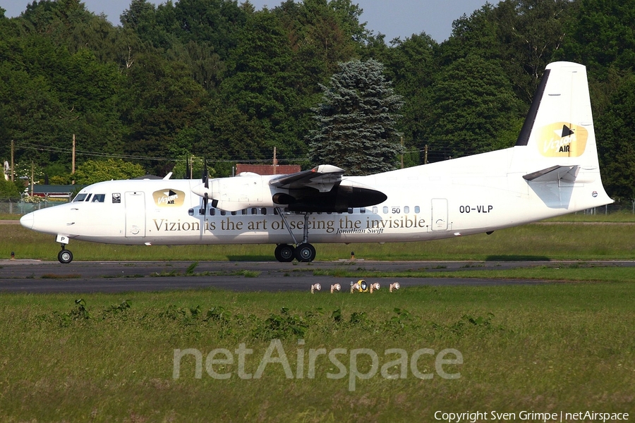Vizion Air Fokker 50 (OO-VLP) | Photo 381769