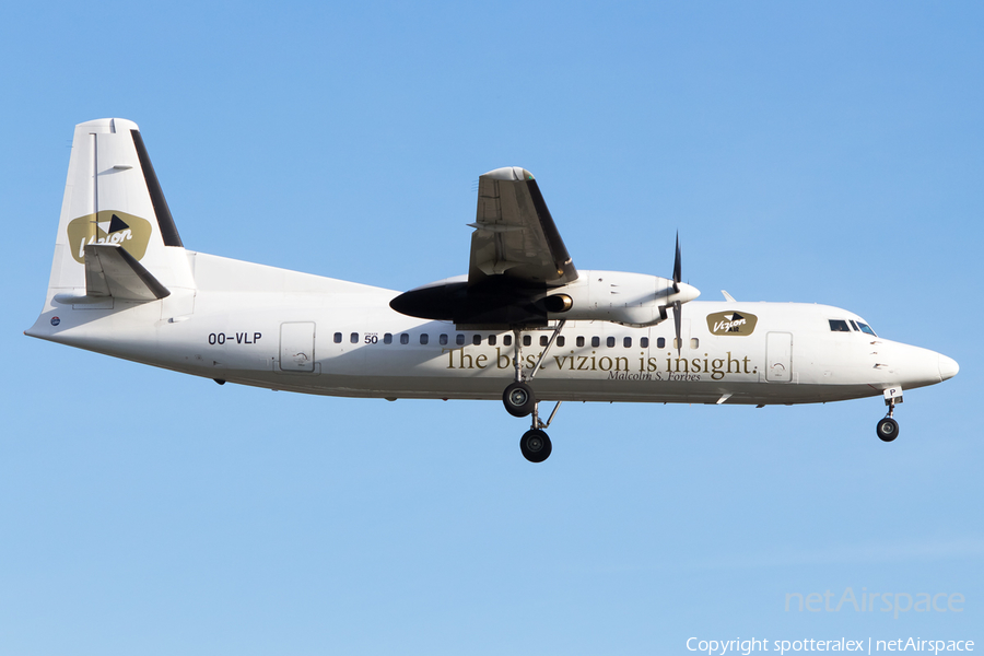 Vizion Air Fokker 50 (OO-VLP) | Photo 103859