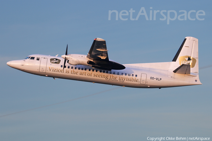 Vizion Air Fokker 50 (OO-VLP) | Photo 104157