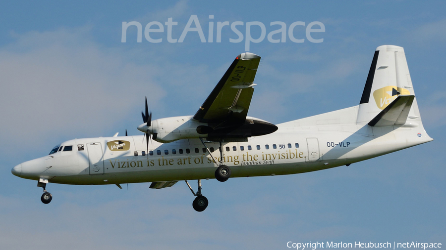 Vizion Air Fokker 50 (OO-VLP) | Photo 110717
