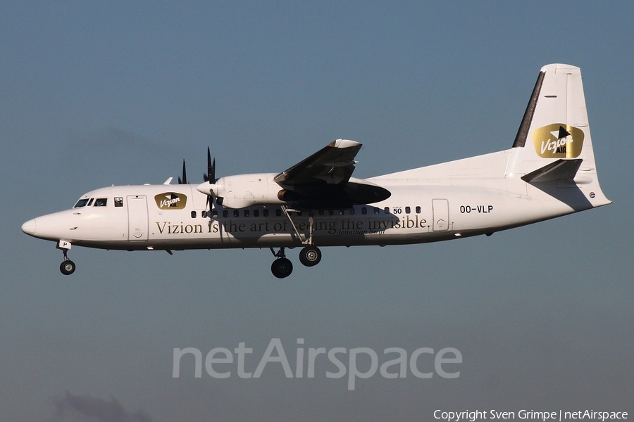 Vizion Air Fokker 50 (OO-VLP) | Photo 99388