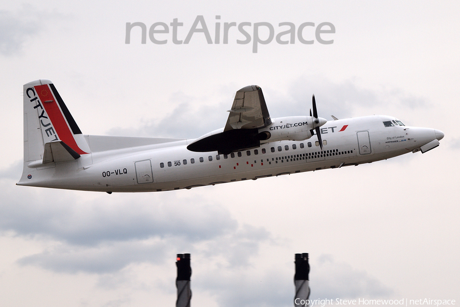 CityJet Fokker 50 (OO-VLQ) | Photo 669667