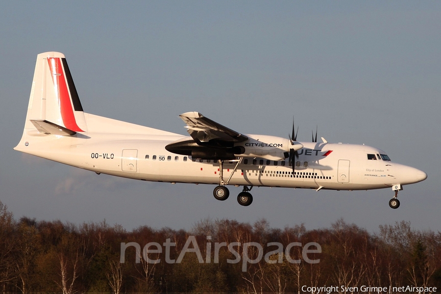 CityJet Fokker 50 (OO-VLQ) | Photo 17617