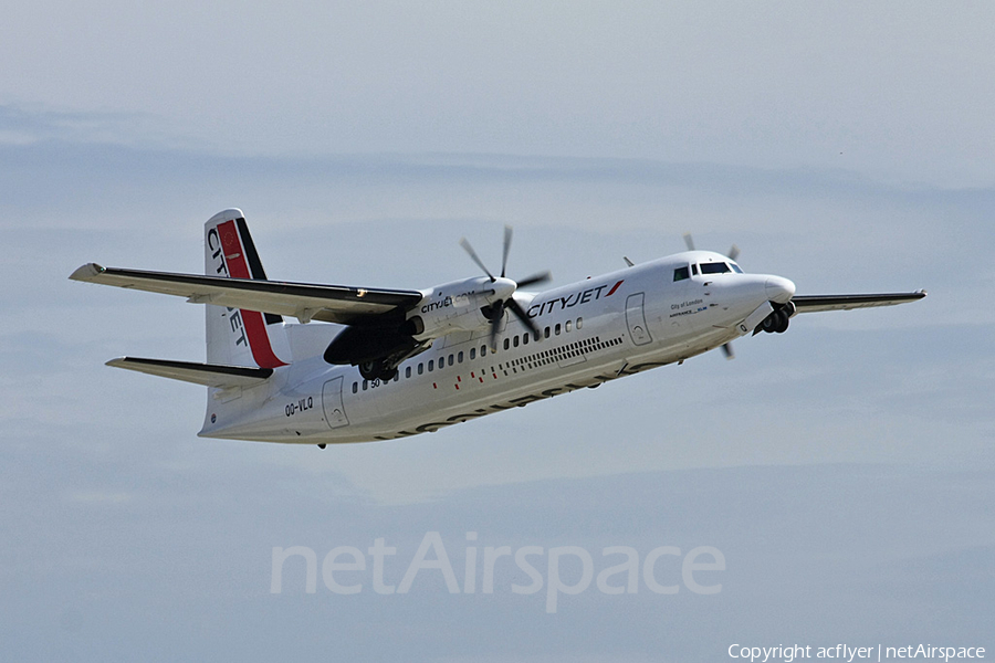 CityJet Fokker 50 (OO-VLQ) | Photo 195700