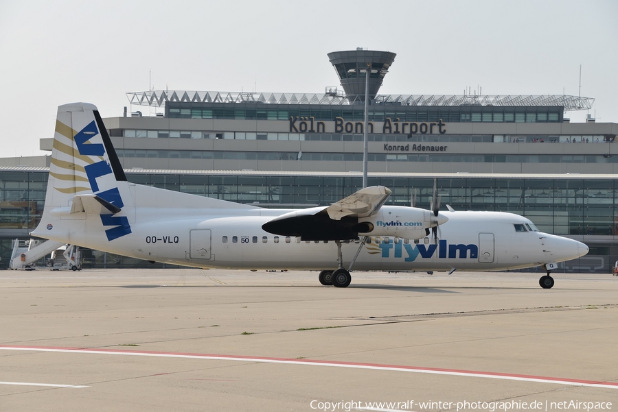 VLM Airlines Fokker 50 (OO-VLQ) | Photo 400161