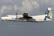 VLM Airlines Fokker 50 (OO-VLQ) at  Hamburg - Fuhlsbuettel (Helmut Schmidt), Germany