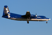 VLM Airlines Fokker 50 (OO-VLR) at  Hamburg - Fuhlsbuettel (Helmut Schmidt), Germany