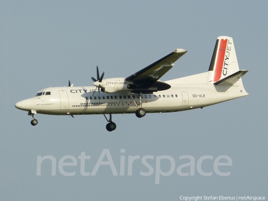 CityJet Fokker 50 (OO-VLR) | Photo 128603