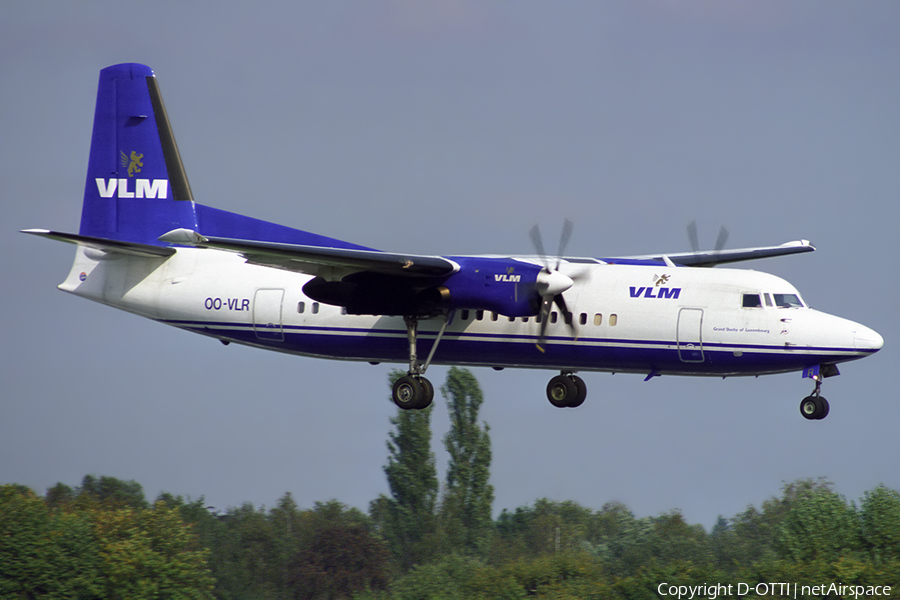 VLM Airlines Fokker 50 (OO-VLR) | Photo 518635