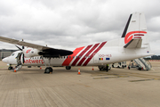 Air Antwerp Fokker 50 (OO-VLS) at  London - City, United Kingdom