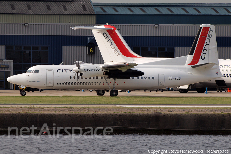 CityJet Fokker 50 (OO-VLS) | Photo 669668