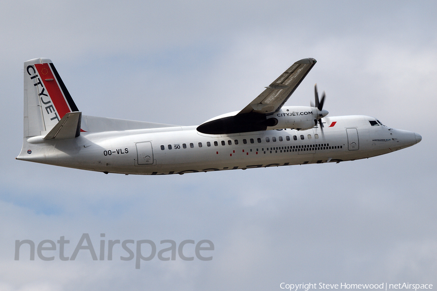 CityJet Fokker 50 (OO-VLS) | Photo 669669