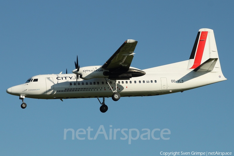 CityJet Fokker 50 (OO-VLS) | Photo 16673