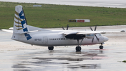 VLM Airlines Fokker 50 (OO-VLS) at  Hamburg - Fuhlsbuettel (Helmut Schmidt), Germany