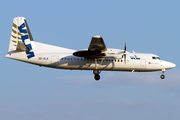 VLM Airlines Fokker 50 (OO-VLS) at  Hamburg - Fuhlsbuettel (Helmut Schmidt), Germany