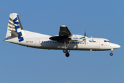 VLM Airlines Fokker 50 (OO-VLS) at  Hamburg - Fuhlsbuettel (Helmut Schmidt), Germany