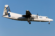 VLM Airlines Fokker 50 (OO-VLS) at  Hamburg - Fuhlsbuettel (Helmut Schmidt), Germany