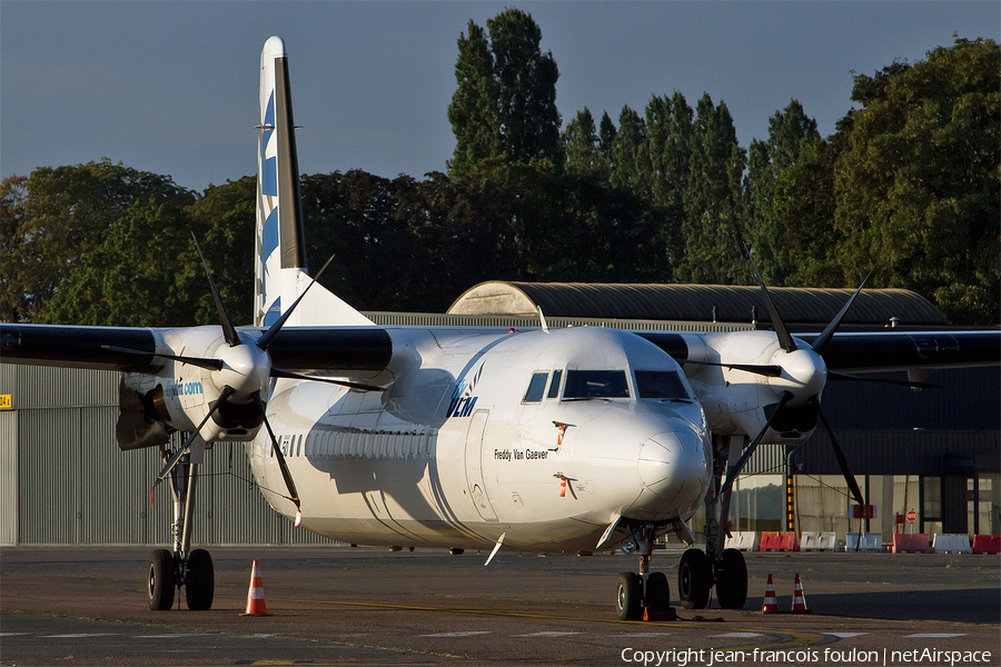 VLM Airlines Fokker 50 (OO-VLS) | Photo 269152