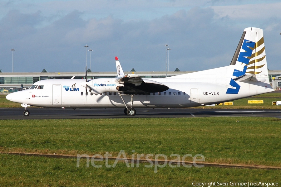 VLM Airlines Fokker 50 (OO-VLS) | Photo 59979