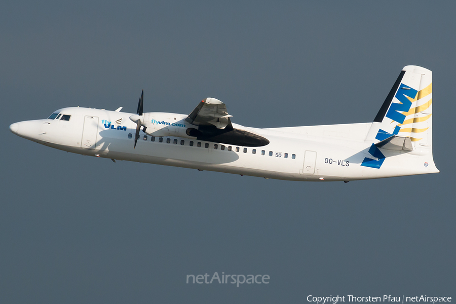 VLM Airlines Fokker 50 (OO-VLS) | Photo 104063