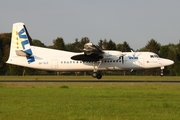 VLM Airlines Fokker 50 (OO-VLS) at  Hamburg - Fuhlsbuettel (Helmut Schmidt), Germany