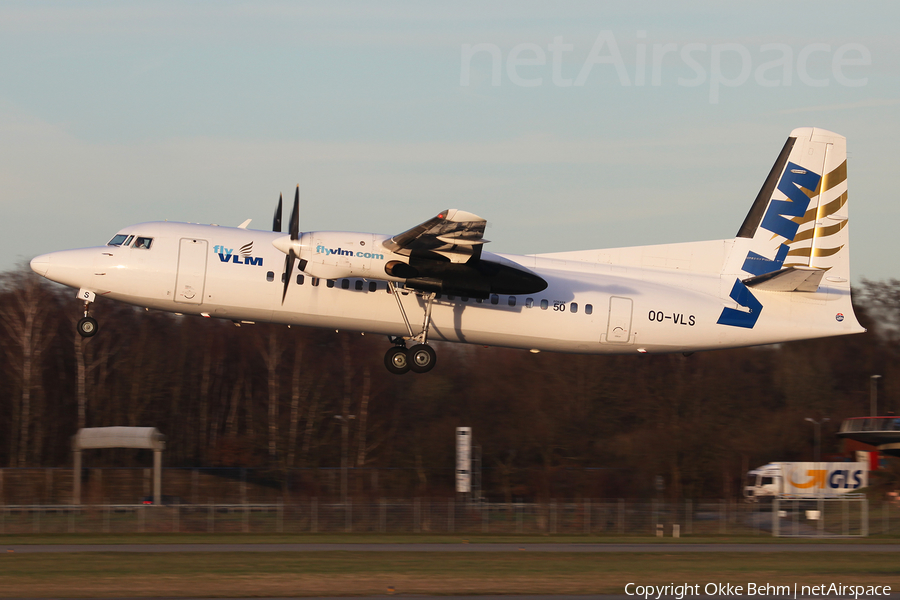 VLM Airlines Fokker 50 (OO-VLS) | Photo 104158