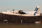 VLM Airlines Fokker 50 (OO-VLS) at  Hamburg - Fuhlsbuettel (Helmut Schmidt), Germany