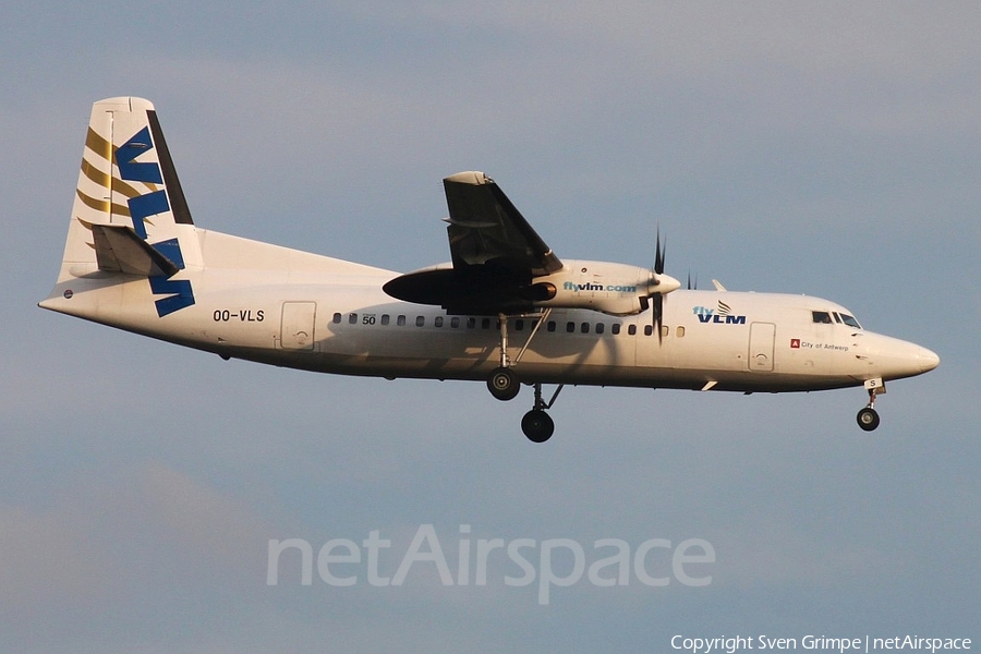 VLM Airlines Fokker 50 (OO-VLS) | Photo 75603