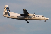 VLM Airlines Fokker 50 (OO-VLS) at  Hamburg - Fuhlsbuettel (Helmut Schmidt), Germany