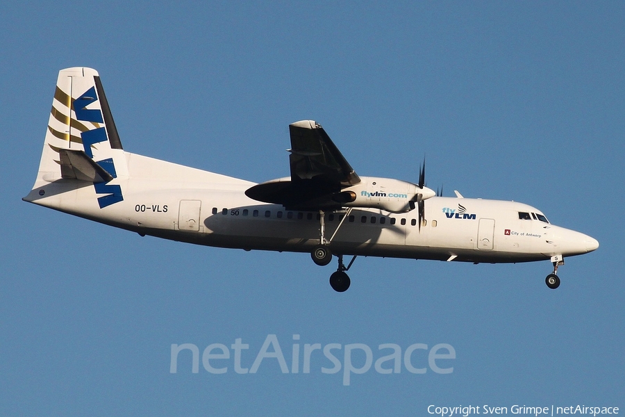 VLM Airlines Fokker 50 (OO-VLS) | Photo 76805