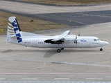 VLM Airlines Slovenia Fokker 50 (OO-VLS) at  Cologne/Bonn, Germany