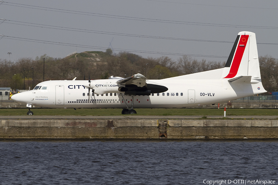 CityJet Fokker 50 (OO-VLV) | Photo 288365