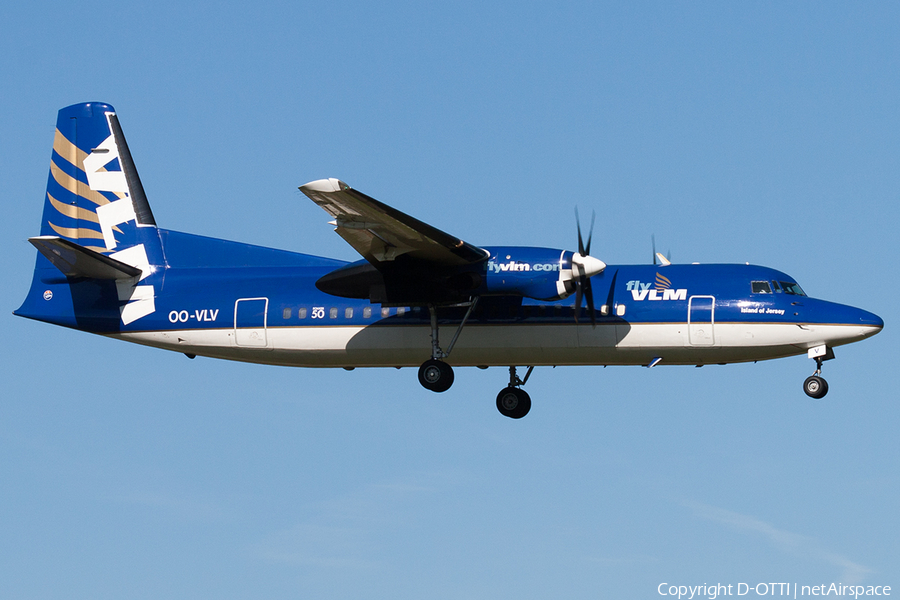 VLM Airlines Fokker 50 (OO-VLV) | Photo 199721