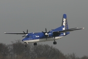 VLM Airlines Fokker 50 (OO-VLX) at  Luxembourg - Findel, Luxembourg