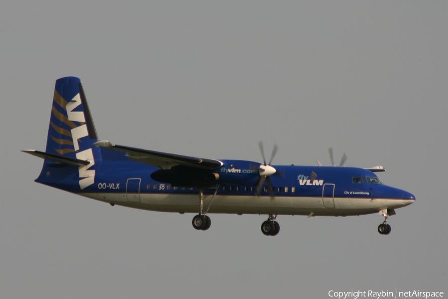 VLM Airlines Fokker 50 (OO-VLX) | Photo 562625