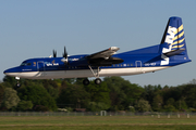 VLM Airlines Fokker 50 (OO-VLY) at  Hamburg - Fuhlsbuettel (Helmut Schmidt), Germany